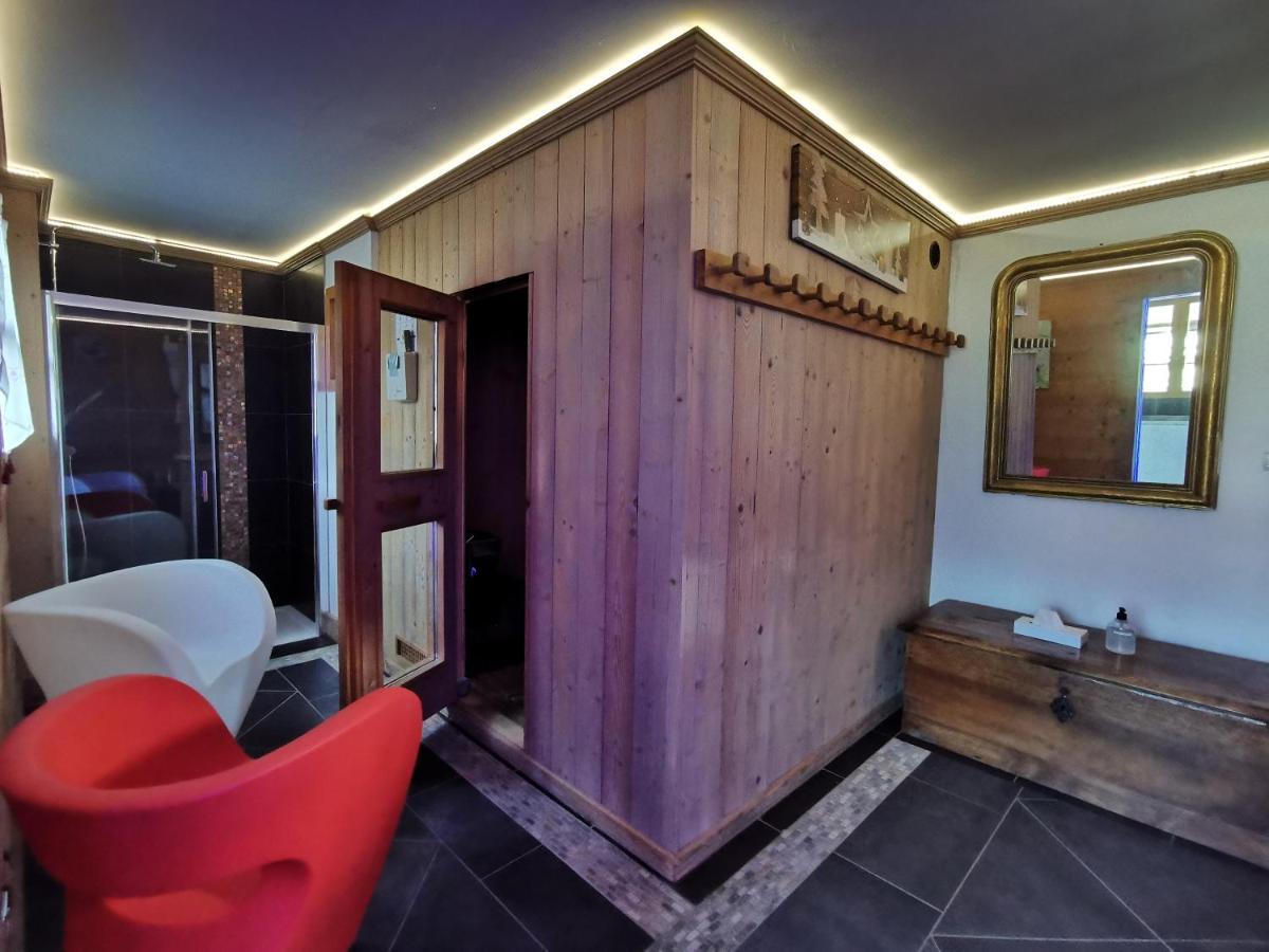 Chalet Jardin D'Angele Chambres D'Hotes คูร์เชอแวล ภายนอก รูปภาพ