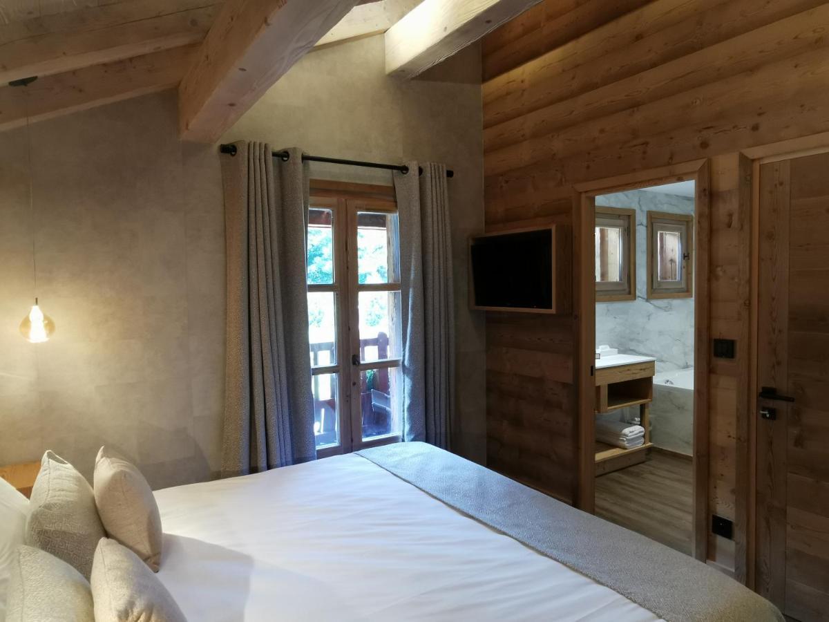 Chalet Jardin D'Angele Chambres D'Hotes คูร์เชอแวล ภายนอก รูปภาพ